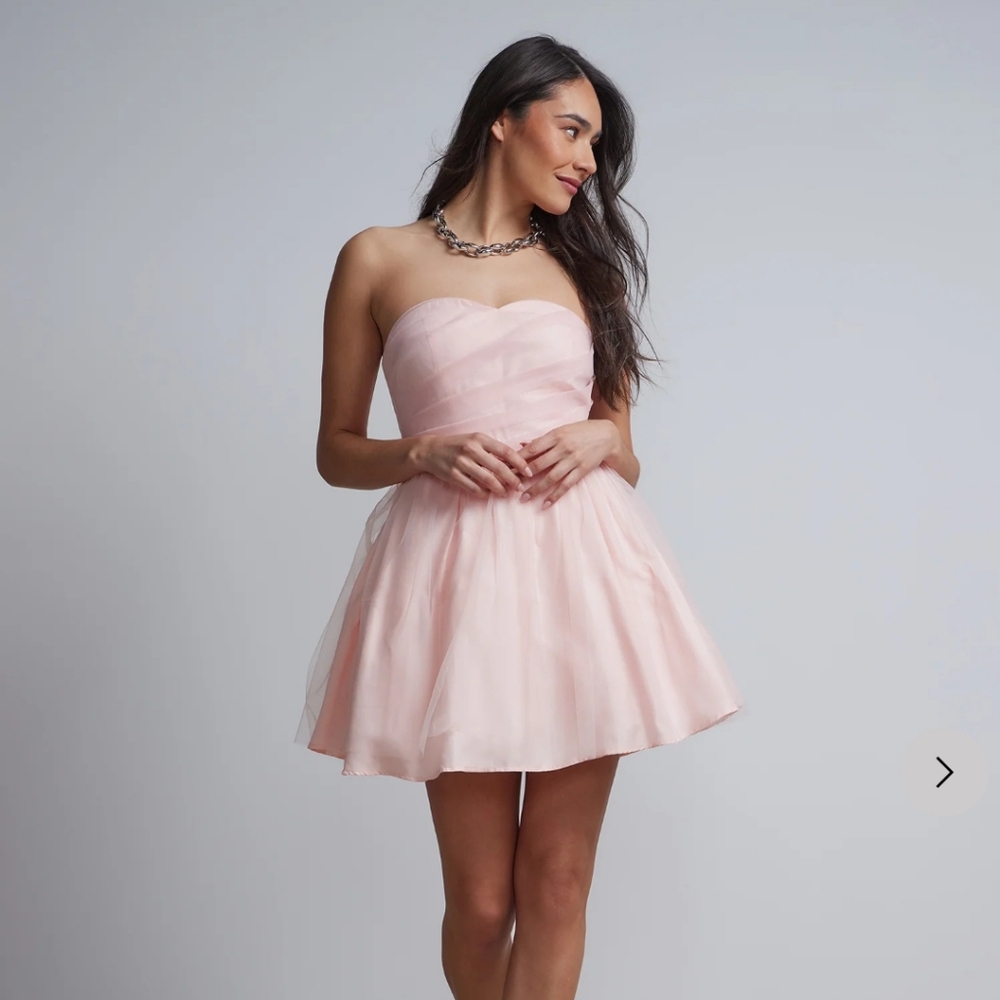 Sweetheart Tulle Flare Dress Berries & Cream